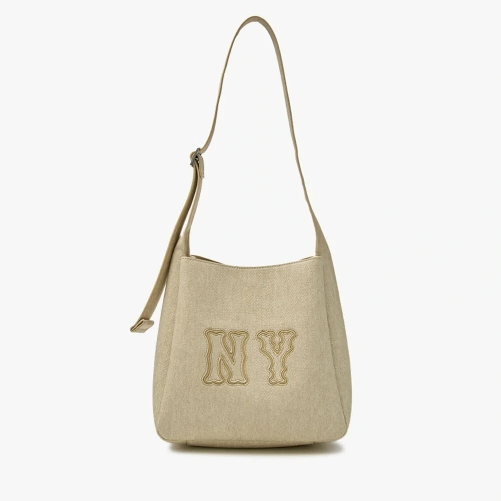 MLB Denim Coopers Logo Shoulder Bag